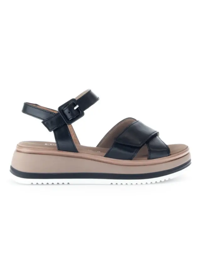 Gabor Πέδιλα Γυναικείο δέρμα Μαύρο GAB/62741 57-BLACK 3