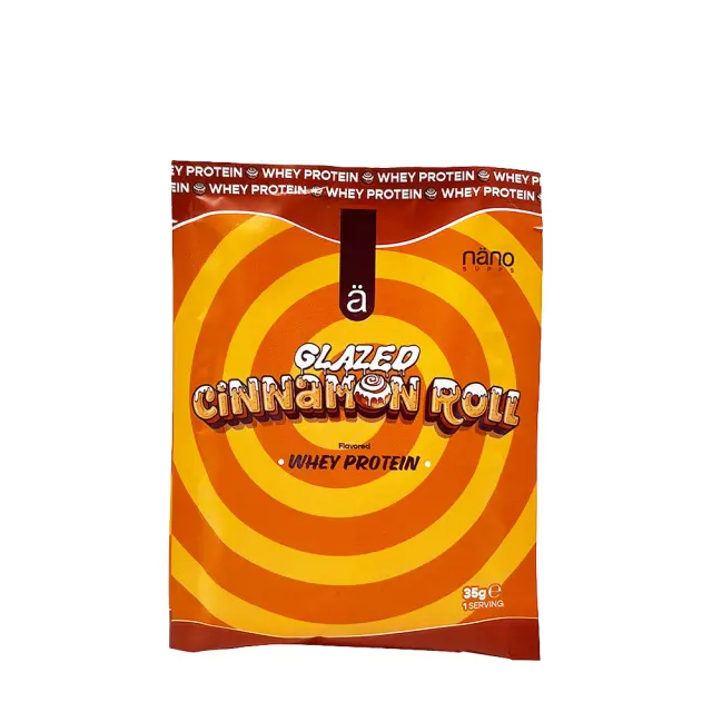 Nanosupps Whey Protein Glazed Cinnamon Roll, 35 g