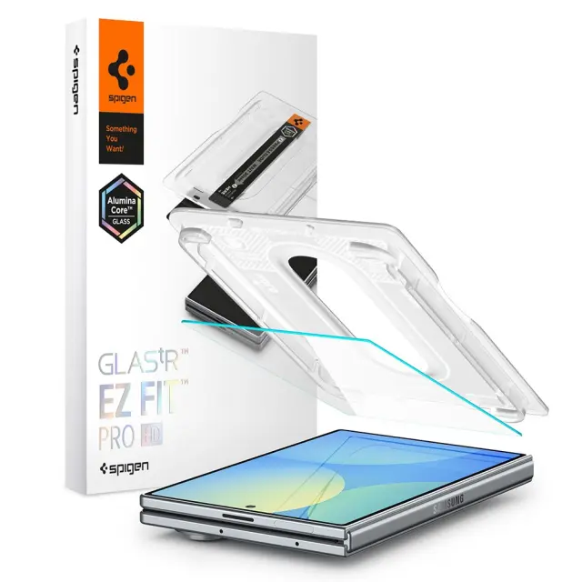 Spigen® Glas.tR EZ-FIT Pro Tempered Glass για Galaxy Z Fold 8- Clear