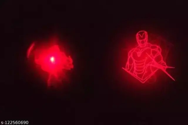 Στυλό laser pointer με 5 διαφορετικές κεφαλές Super Heroes 3