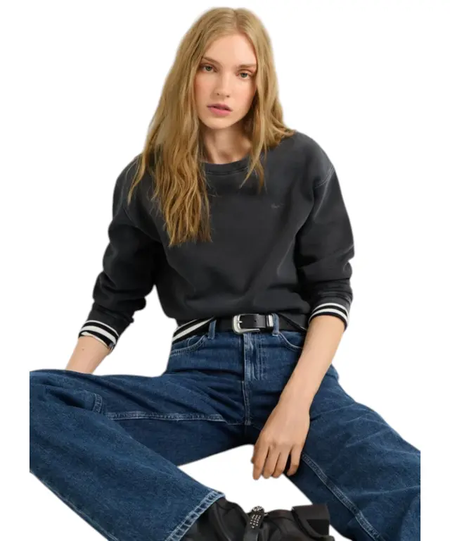 Pepe Jeans - Γυναικείο Φούτερ Balu PL5800114-999 Μαύρο 3