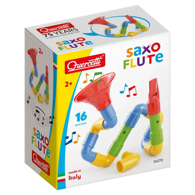Quercetti Saxoflute - Φτιάχνω Μουσικό Όργανο (2+ ετών) 04170