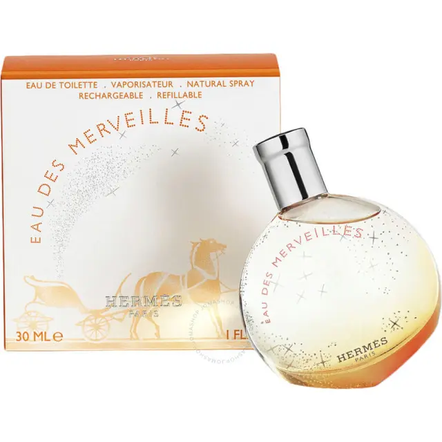 Hermes Eau de Marveilles Eau de Toilette 30ml Refillable