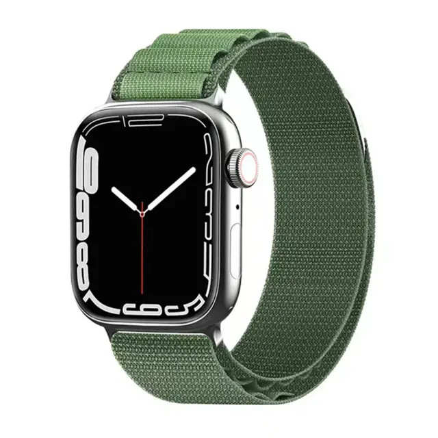 Apple Watch Λουράκι Υφασμάτινο Πράσινο 38mm 40mm 41mm