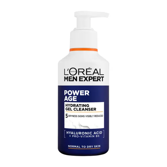 L'Oreal Men Expert Power Age Gel Καθαρισμού Προσώπου 260ml