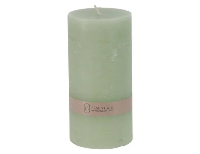 Κερί Kορμός Essentials by Home and Styling 420007430 Semi Transparant 7 x 14cm 420007430 2