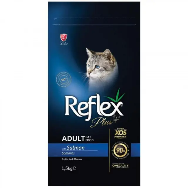 Reflex Plus Adult Salmon 1,5kg