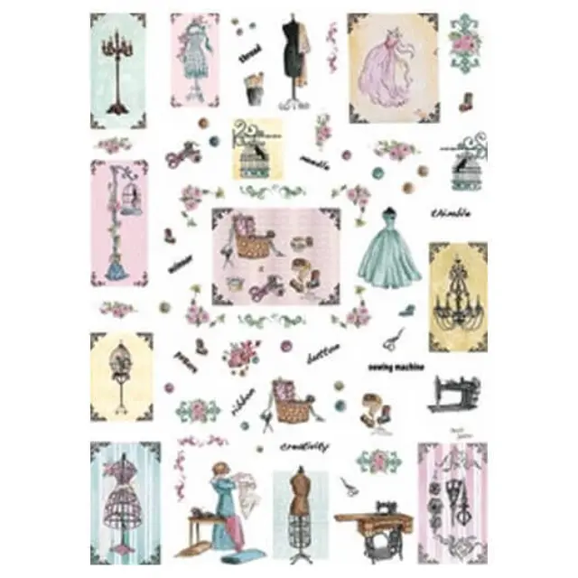 Ριζόχαρτο Decomania για Decoupage 30Χ40cm