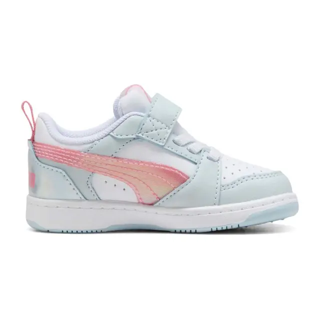 Puma Infant's Rebound V6 Low Space Belle AC+ (TD) Γκρι - Ροζ 402784-01 (Puma) 2