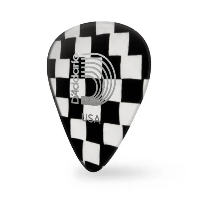 D'Addario 1CCB6-10 Πέννες Checker Heavy 1.00mm (10 Τεμάχια)