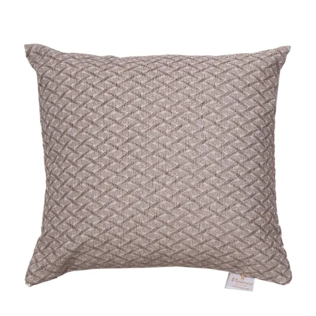 Διακοσμητική Μαξιλαροθήκη 42x42 Viopros 2219 Λινό 100% Chenille