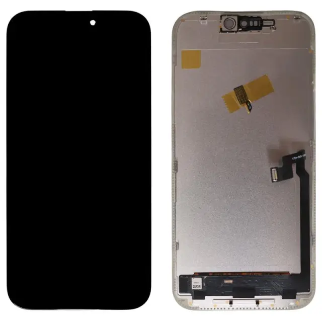 Οθόνη με Touch Screen Hard Oled Apple iPhone 16 Pro Max Μαύρο (OEM) N69803