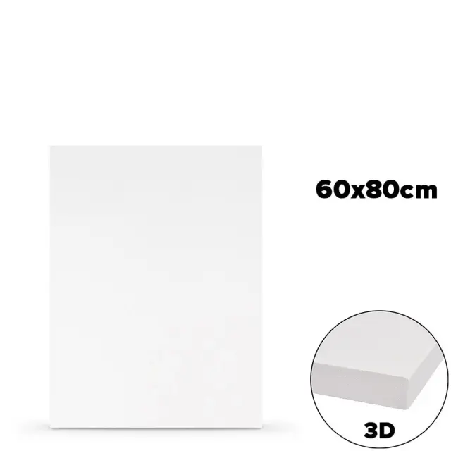 Τελάρο Ζωγραφικής 3D 100% Βαμβακερός Μουσαμάς - 60x80cm