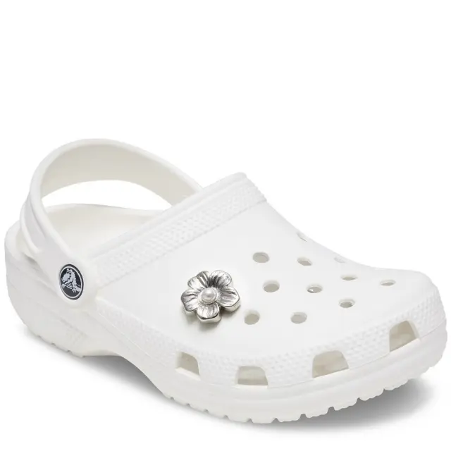 Crocs Jibbitz Decorative Shoe made of Silver White 10013405 - One Size 2
