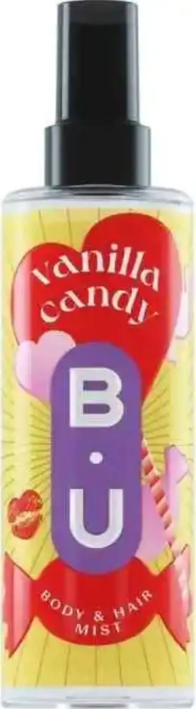 B.U. Vanilla Candy Body & Hair Mist Αρωματικό Σπρει για Μαλλιά και Σώμα 200ml