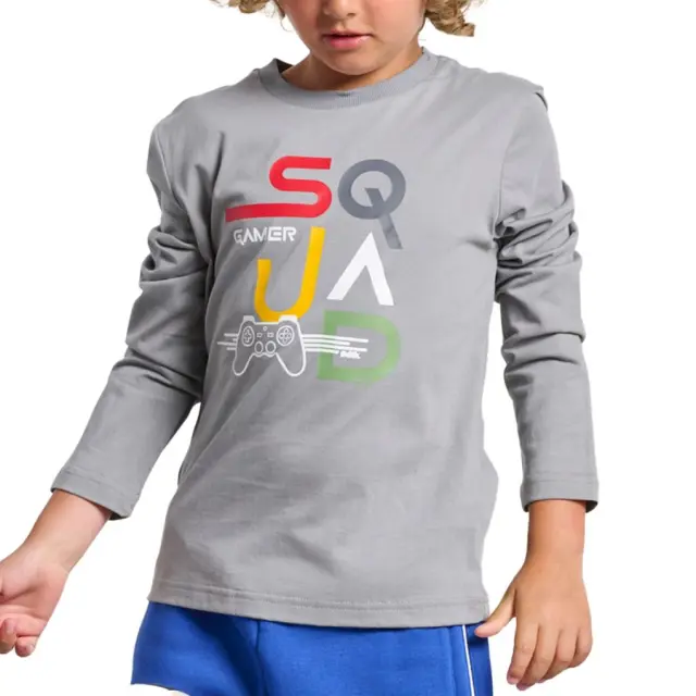 BodyTalk long-sleeve T-shirt Steel 1252-752226 - 12