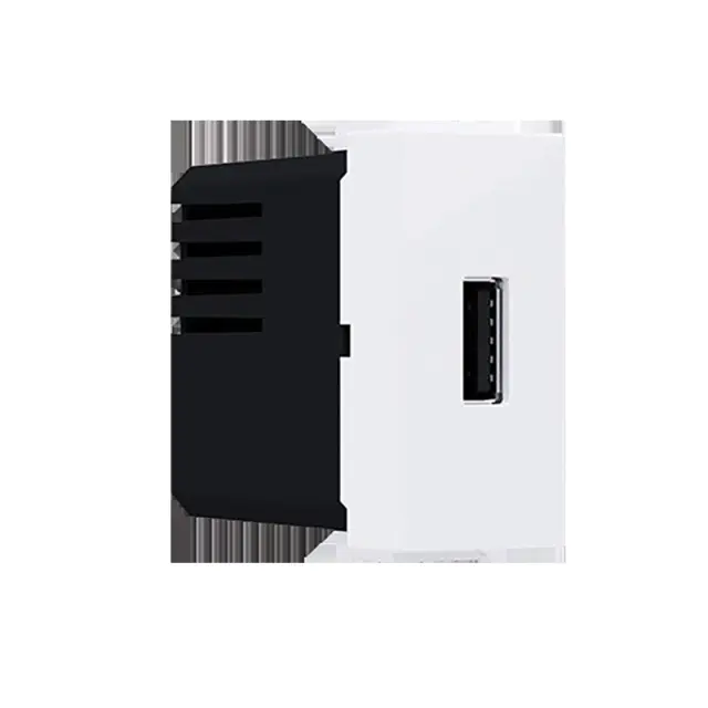 MODYS ΠΡΙΖΑ ΤΡΟΦΟΔΟΣΙΑΣ ΛΕΥΚΗ USB ΦΟΡΤΙΣΤΗΣ 1XUSB 5VDC 1.2A IP20 / 10101412820