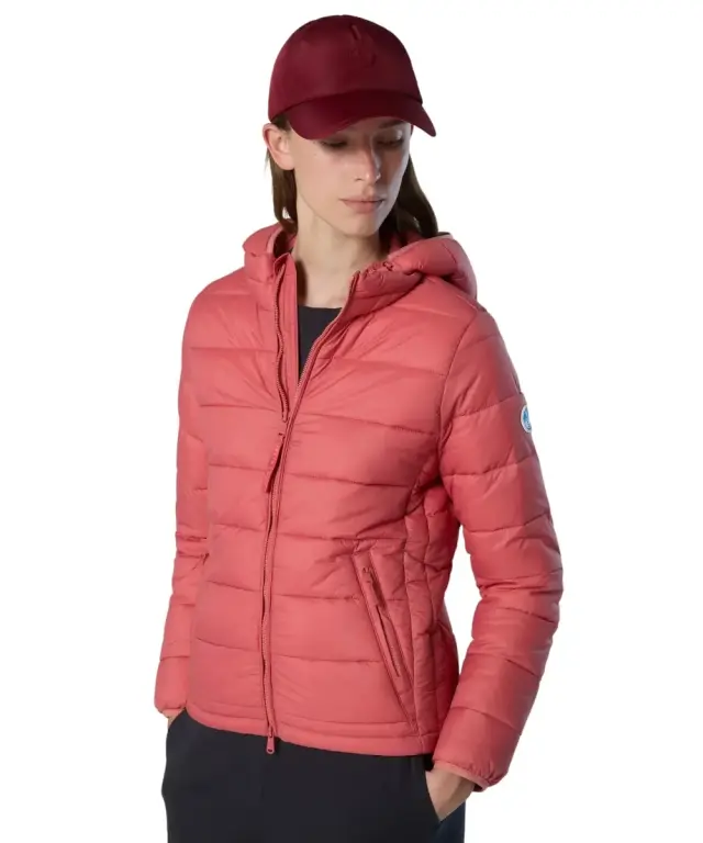North Sails- Γυναικείο Μπουφάν Puffer Naomi 000015-000-0182 Κόκκινο 3