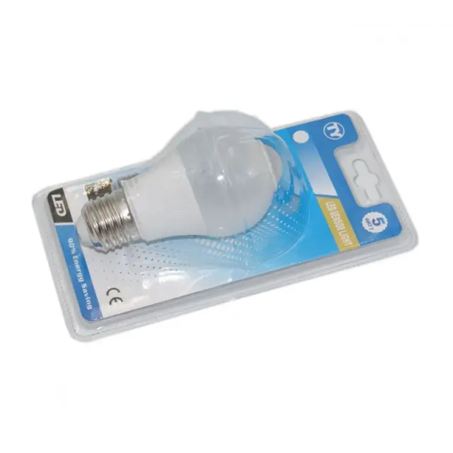 LED ΛΑΜΠΑ ΜΕ ΑΙΣΘΗΤΗΡΑ ΚΙΝΗΣΗΣ E27/5W/6000K 5254 2
