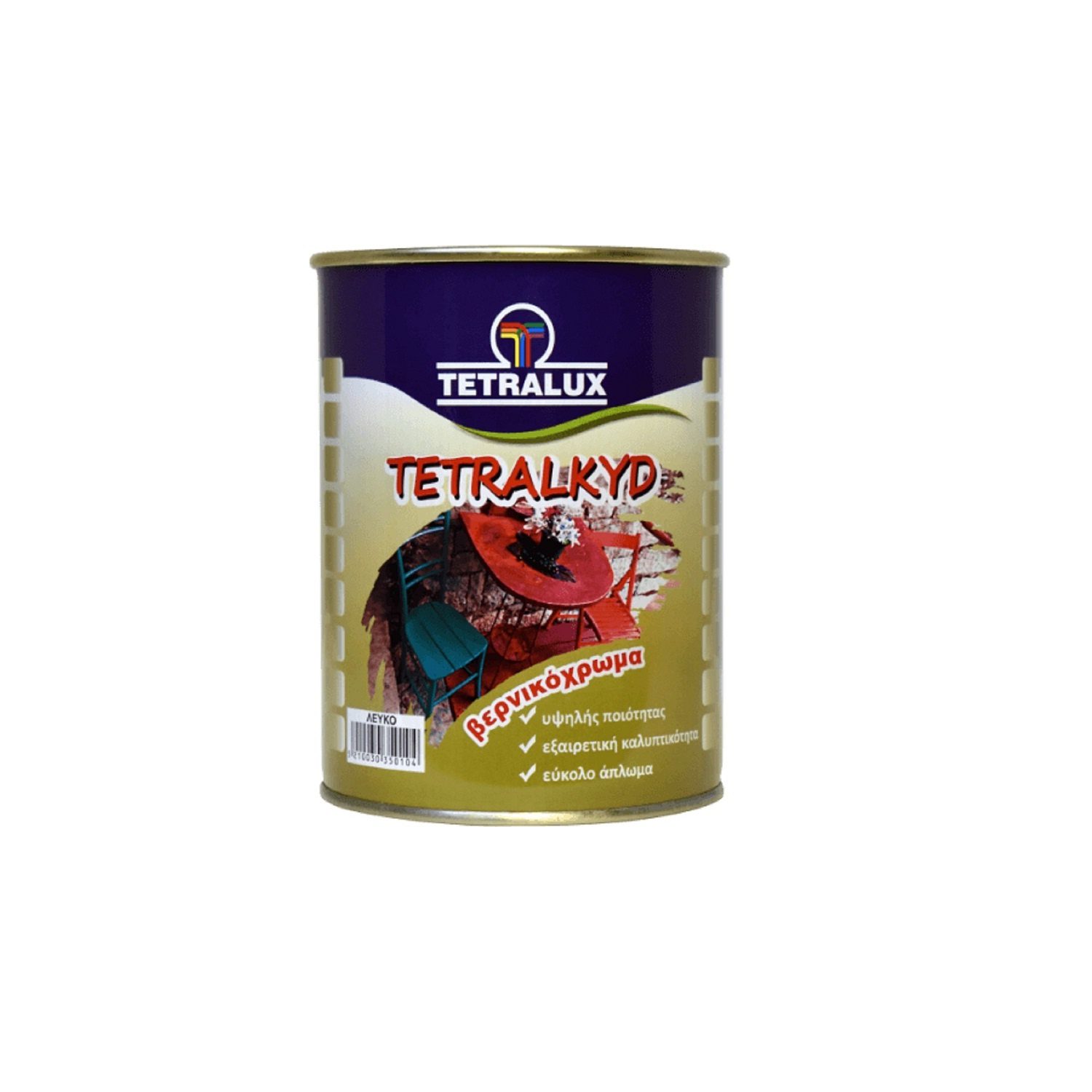 Βερνικόχρωμα Tetralkyd Tetralux | Άσπρο | 0.750ml