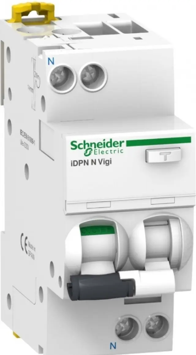 Acti9 iDPN N Vigi - RCBO - 1P+N - 16A - B Curve - 6000A - 30mA - type A