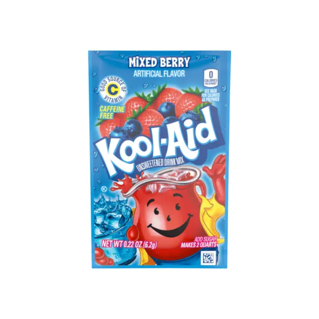 Kraft Kool-Aid Drink Mix Powder Mixed Berry 6gr