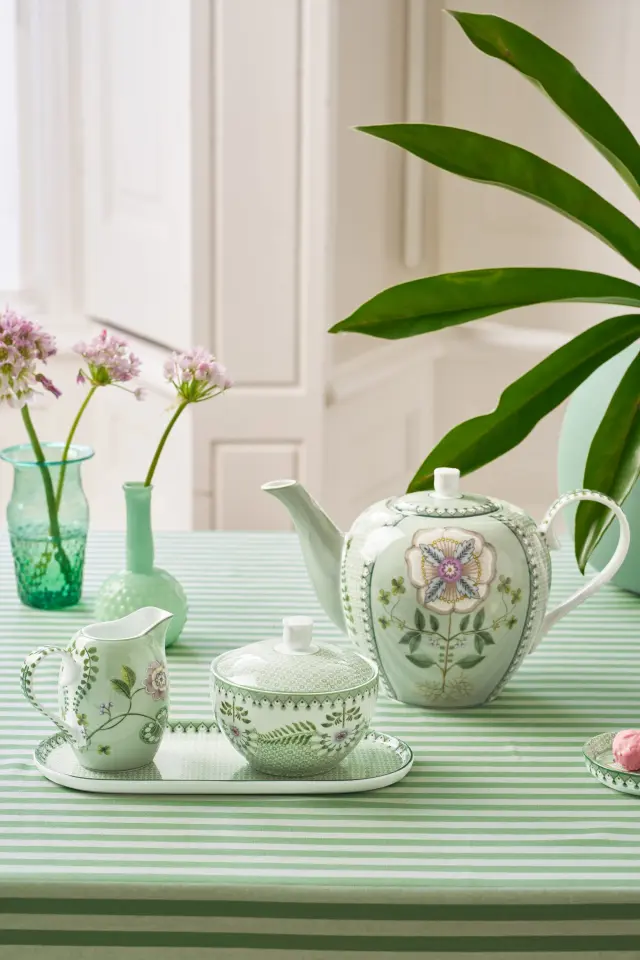PIP STUDIO - ΠΟΡΣΕΛΑΝΙΝΗ ΖΑΧΑΡΙΕΡΑ LILY & LOTUS GREEN 300ml - One size 3