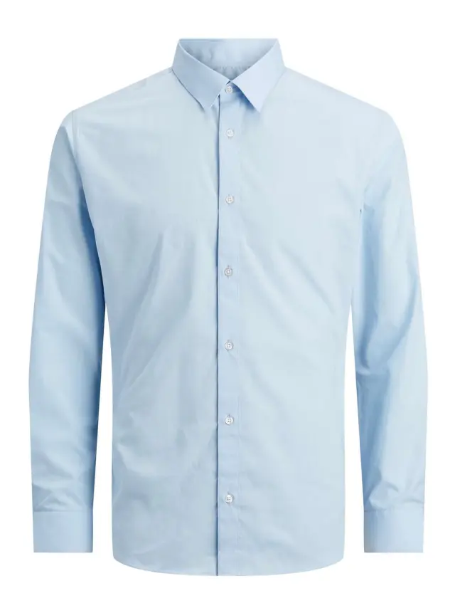 JJJOE SHIRT LS PLAIN Cashmere Blue