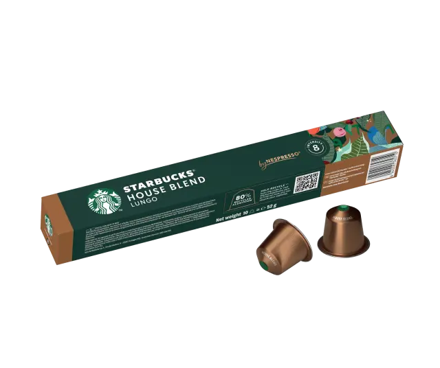 Starbucks House Blend Lungo Aluminum 10 τμχ | Nespresso 2
