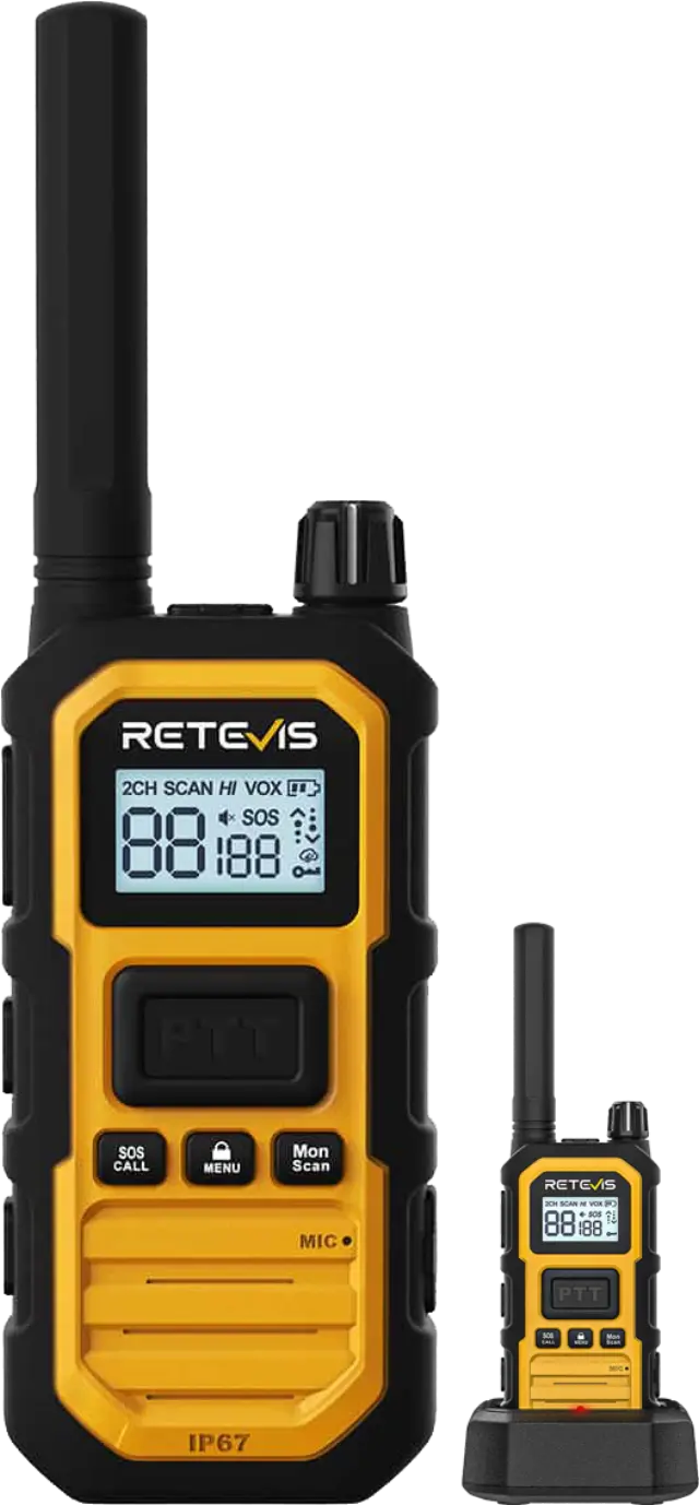 ΠΟΜΠΟΔΕΚΤΗΣ PMR RETEVIS RB648P, Long Range Advanced Triple Proof Heavy Duty Two Way Radio