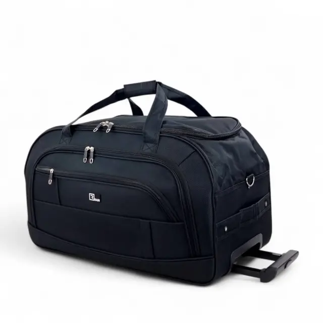 🧳 Σάκος Ταξιδίου με Ρόδες RAIN RB1133TR – Μεσαίος 70L (63×33×34cm) - Μαύρο 2