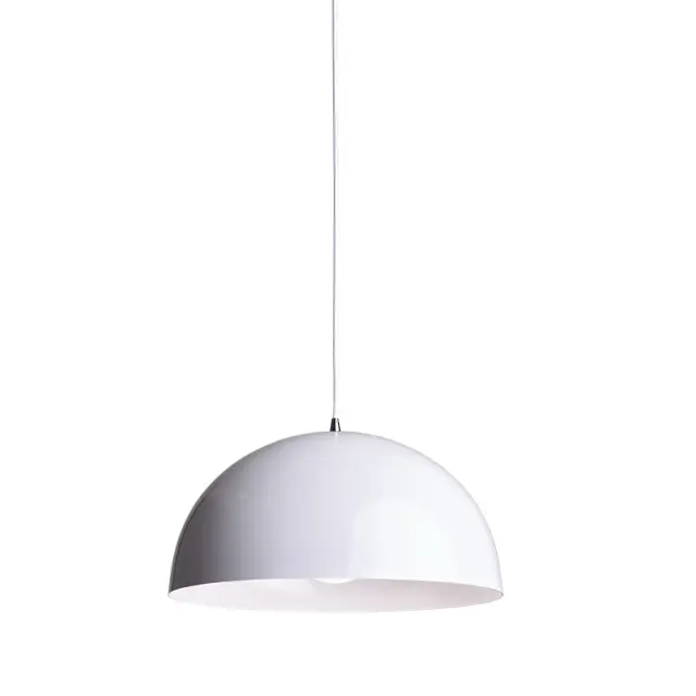ΚΡΕΜΑΣΤΟ Φ/Σ 1XE27 ΜΕΤΑΛΛΙΚΟ ΛΕΥΚΟ Φ40cm MELINA / OD5391MW