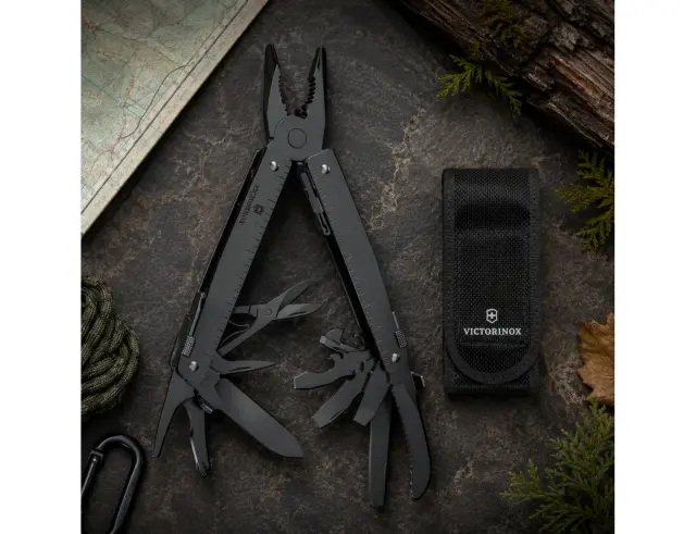 Ελβετικό Πολυεργαλείο Victorinox Tool MXBS με θήκη, 26 λειτουργίες και μήκος 11.5cm - Black 3.0326.M3N