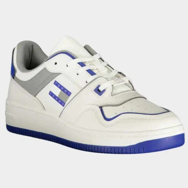 Tommy Hilfiger - Ανδρικά Sneakers Retro Basket EM0EM01463-C8T Λευκό - 46 2