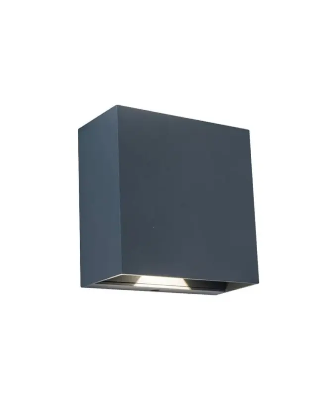 GEMINI BEAMS Wall Up & Down Dark Grey 4000K (Cool White) Architectural Modern Beam patterns