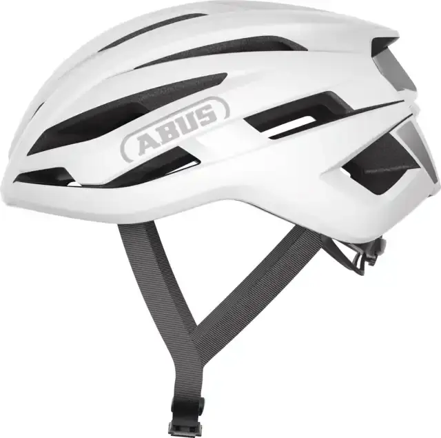 ΚΡΑΝΟΣ ABUS STORMCHASER ACE - POLAR WHITE - LARGE