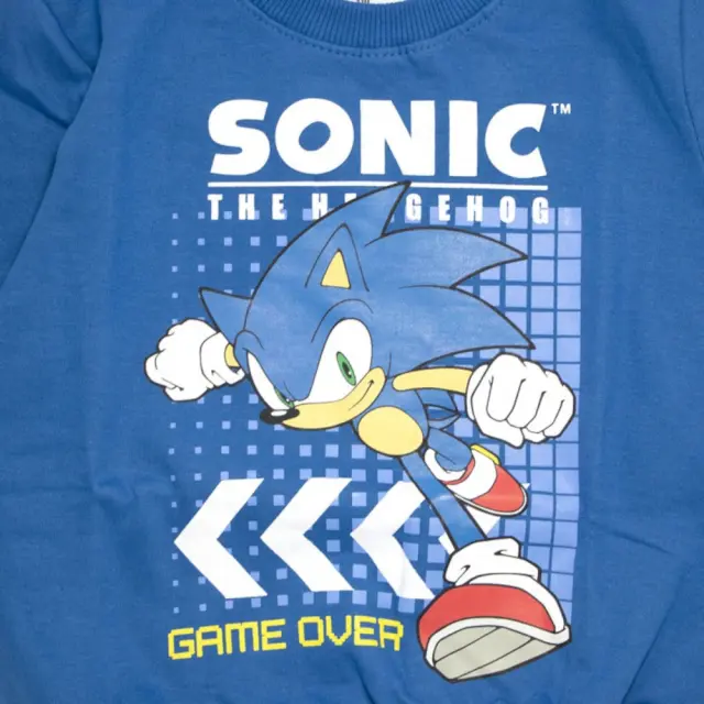 Μπλούζα Φούτερ Fleece Sonic Game Over Blue 8020299 - 6-7 Y (122cm) 2