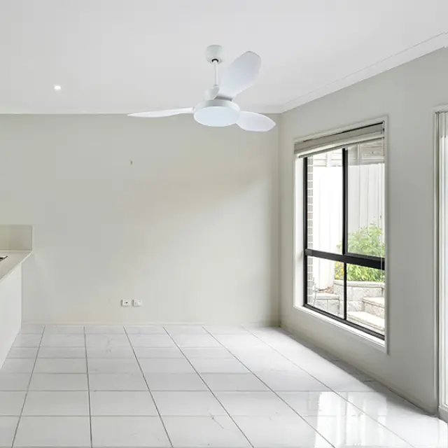 Λευκός Ανεμιστήρας Οροφής με LED Φως & Κοντρόλ Φ122 | 35W DC 6 Ταχύτητες Άσπρο