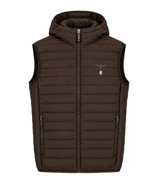 Accademia Militare - Ανδρικό Αμάνικο Μπουφάν W6S727-5682-054 Καφέ