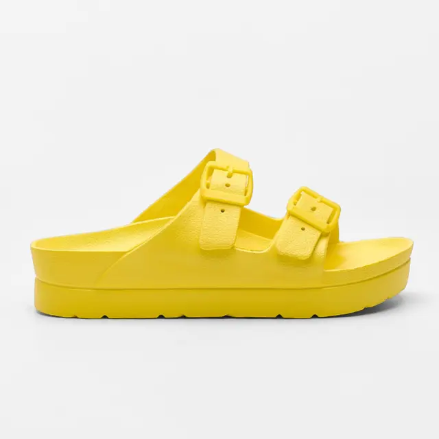 Sun&Fun Πέδιλα Γυναικείο EVA-αδιάβροχο Κίτρινο SAF/88145 LEMON