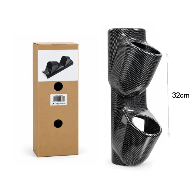 Διπλή Βάση Οργάνων Αυτοκινήτου Gauge Pod Carbon Look 32cm - Dual Car Gauge Pod Holder Carbon Look 32cm 081258 3