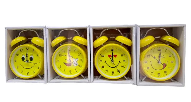 Επιτραπέζιο ρολόι - Ξυπνητήρι - Emoji - 8806XL-4 - 880645 2