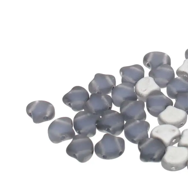 Χάντρα Matubo Ginko 7.5mm - Backlit Matte Periwinkle ~10gr