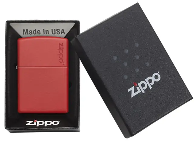 ZIPPO Αναπτήρας - 233ZL Red Matte 3