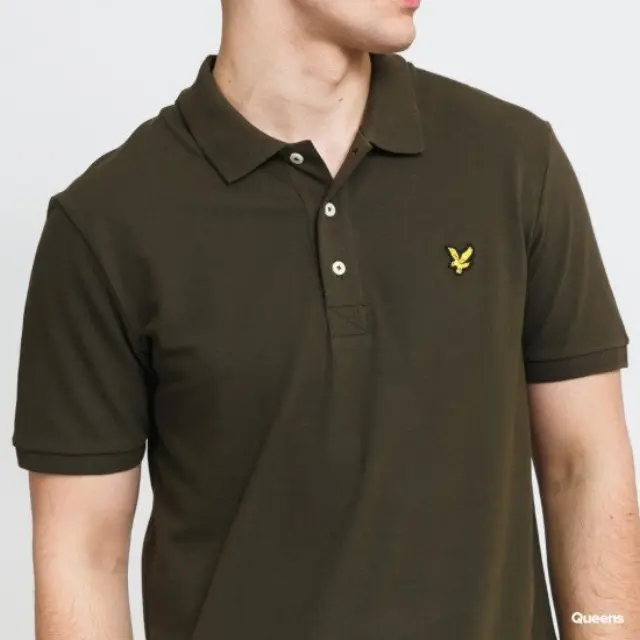 LYLE + SCOTT VINTAGE PLAIN ΑΝΔΡΙΚΟ ΠΟΛΟ OLIVE 2
