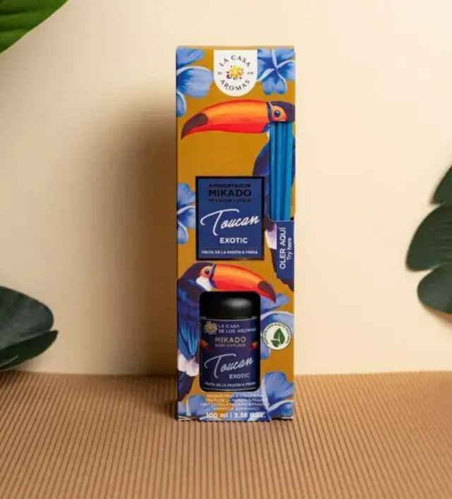 La Casa de los Aromas Αρωματικό Χώρου με Sticks - Passion Fruit + Φράουλα 95ml 2