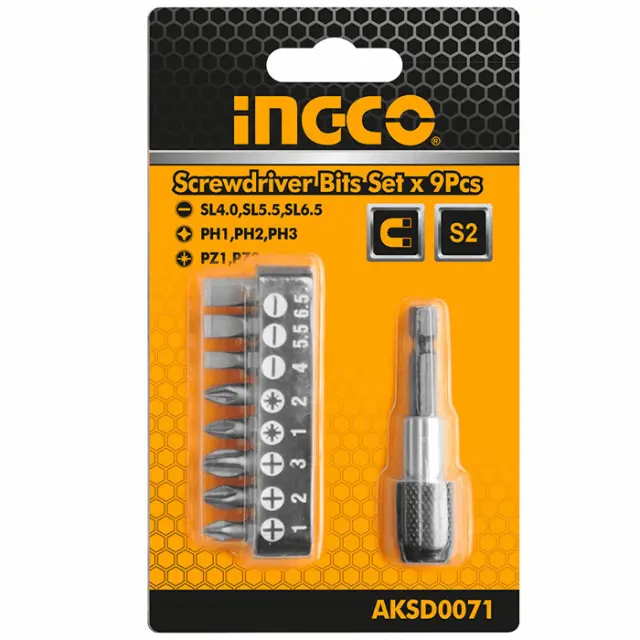 ΣΕΤ ΜΥΤΕΣ ΔΡΑΠΑΝΟΥ 9 ΤΕΜ INGCO AKSD0071