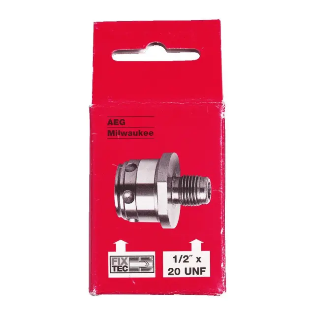 Milwaukee 4932371807 - ΑΝΤΑΠΤΟΡΑΣ FIXTEC ΓΙΑ ΤΣΟΚ 1/2''x20 UNF MW 3