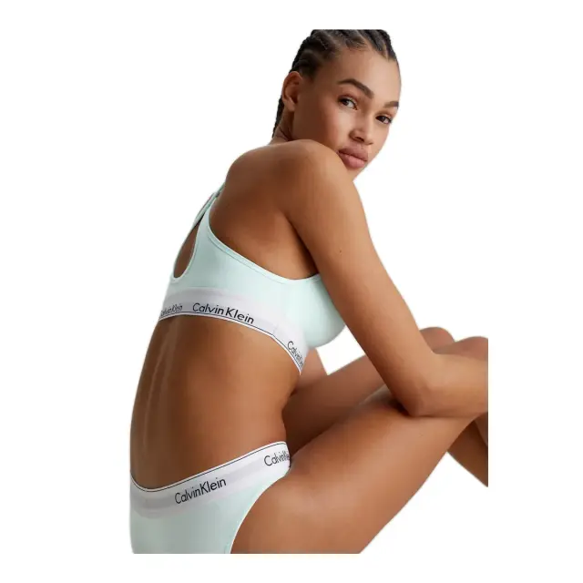 Calvin Klein Γυναικείο Slip Bikini Modern Cotton, Χρώμα Island Reef - L 3