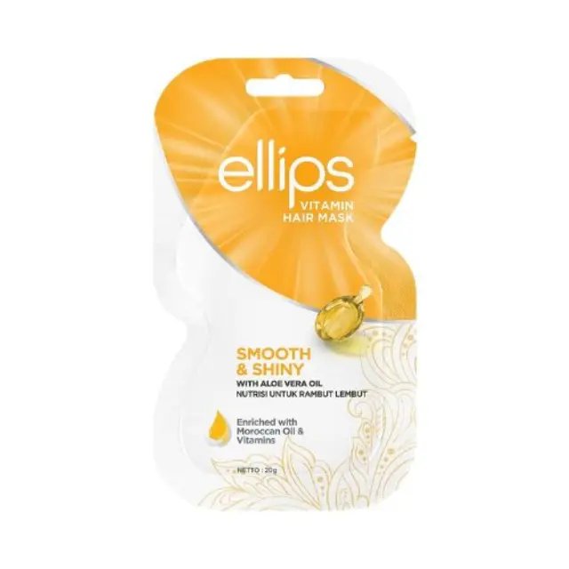 Ellips Hair Smooth & Shiny Μάσκα Μαλλιών για Λάμψη, 20g